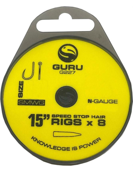 Przypony Guru Ready Rigs Super MWG with Speedstops 38cm – 12 // 0.22mm GURU - 3
