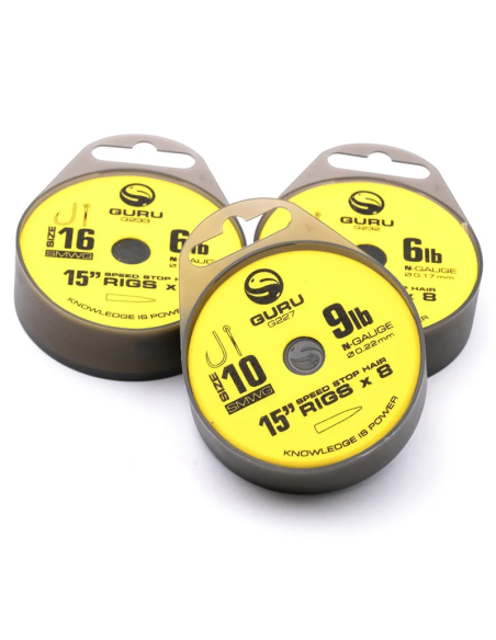 Przypony Guru Ready Rigs Super MWG with Speedstops 38cm – 14 // 0.19mm GURU - 2