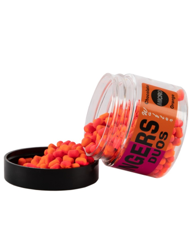 Ringers Chocolate Duos Wafters - MICRO Orange/Pink RINGERS - 1