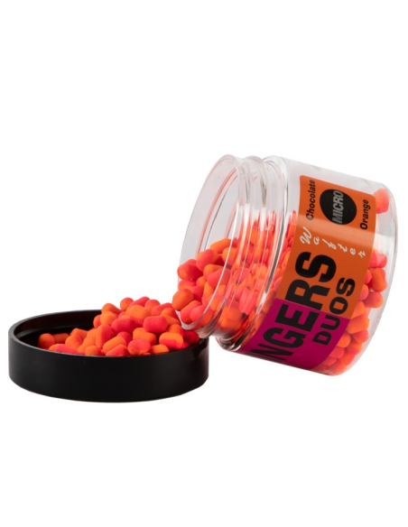 Ringers Chocolate Duos Wafters - MICRO Orange/Pink RINGERS - 1