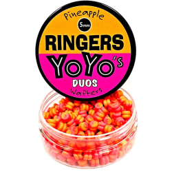 Ringers Pineapple YoYo's Duos Wafters 5mm - Orange/Pink RINGERS - 1
