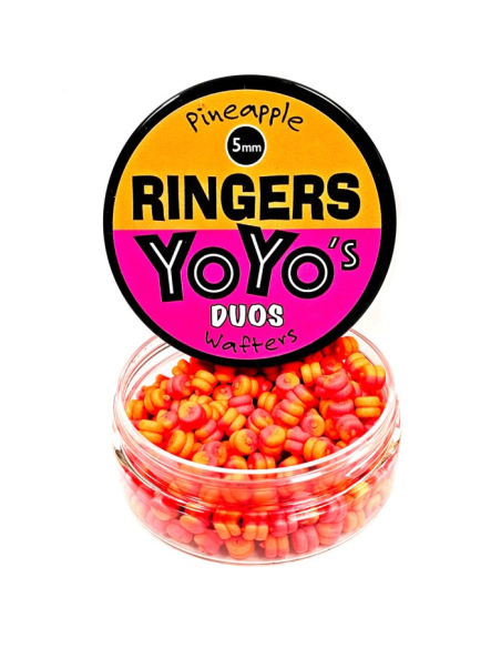 Ringers Pineapple YoYo's Duos Wafters 5mm - Orange/Pink RINGERS - 1