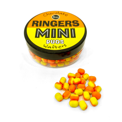 Ringers Chocolate Duos Wafters 5mm - MINI Orange/Yellow RINGERS - 1