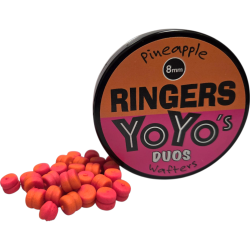 Ringers Pineapple YoYo's Duos Wafters 8mm Orange/Pink RINGERS - 1