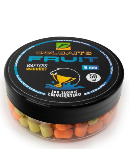 Wafters Solbaits FRUIT Washout 6mm 50ml SOLBAITS - 1