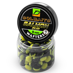 Wafters Solbaits Salmon Duo 8mm Black - Yellow 50m  - 1