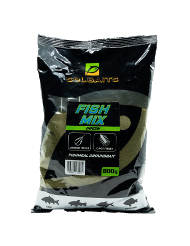 Zanęta Solbaits Fish Mix Green 800g SOLBAITS - 1