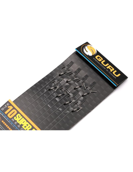 Przypony Guru Super MWG Rig Z Bagnet 0.22mm 10cm - rozm 12