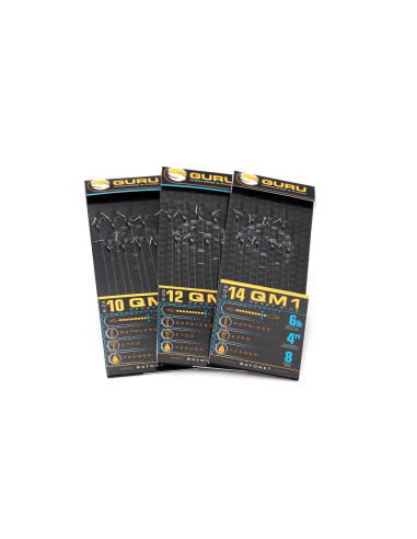 Przypony Guru QM1 Rigs Z Bagnetem 10cm - roz 12 / 0,22mm GURU - 2