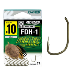 HACZYKI OWNER FEEDER HOOK FDH-1 rozm - 10 OWNER - 1