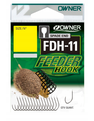 HACZYKI PRZYPON OWNER FEEDER HOOK FDH-11 rozm - 10 OWNER - 1