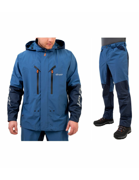 KOMBINEZON Wodoodporny GRAFF 606-B-1/706-B-1 RO XL GRAFF - 1