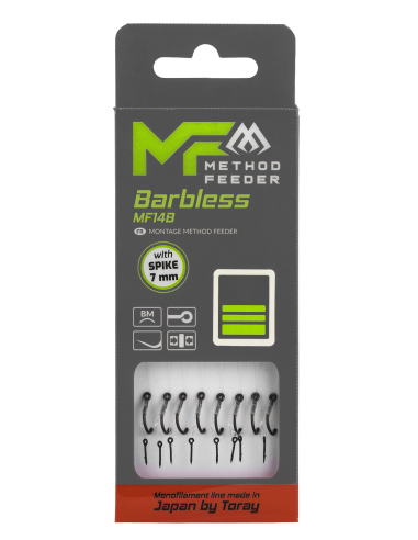 PRZYPONY MIKADO METHOD - MF14 Z IGŁĄ BARBELESS 10  - 1