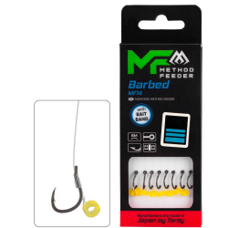 PRZYPONY MIKADO METHOD FEEDER - MF14 Z GUMKĄ Barbed rozm - 8 MIKADO - 1