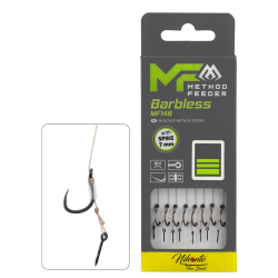 PRZYPONY MIKADO METHOD FEEDER NA PLECIONCE  MF14 Z IGŁĄ BARBLESS rozm - 4 MIKADO - 1
