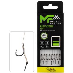 PRZYPONY MIKADO METHOD FEEDER NA PLECIONCE MF14 Z IGŁĄ Barbed rozm - 10 MIKADO - 1