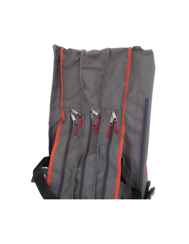 POKROWIEC MIKADO NA WĘDKI  4 KOMOROWY 150cm SZARY MIKADO - 2