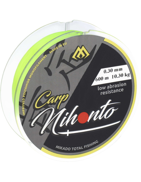 Żyłka Mikado Nihonto Carp 600m - Fluo 0,25mm MIKADO - 1