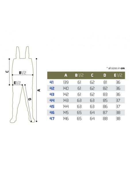 Wodery Spodniobuty Delphin HRON rozm 43 DELPHIN - 6