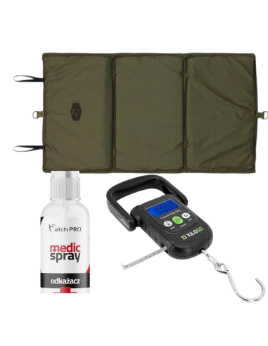 ZESTAW KARPIOWY MATA ODKARZACZ WAGA 50KG  - 1