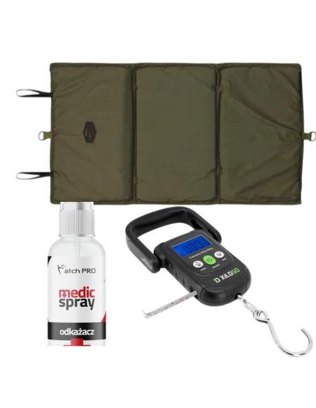 ZESTAW KARPIOWY MATA ODKARZACZ WAGA 50KG  - 1