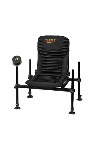 FOTEL TRAPER FEEDER GST PRO 36 BLACK TRAPER - 1