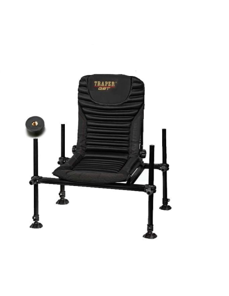 FOTEL TRAPER FEEDER GST PRO 36 BLACK TRAPER - 1