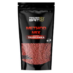 Zanęta Feeder Bait Method Mix Truskawka 800g