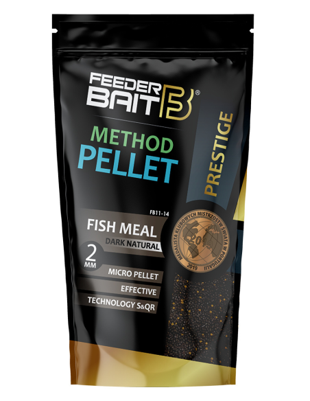 Feeder Bait Method Pellet Dark Natural 2mm 800g