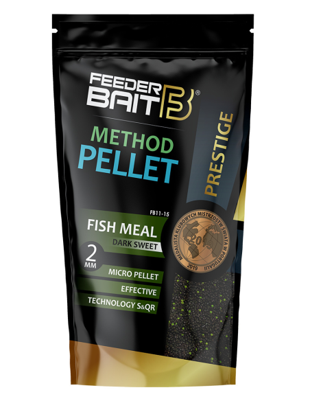 Feeder Bait Method Pellet Dark Sweet  2mm 800g