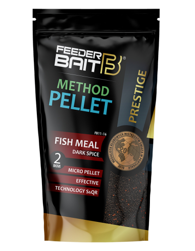 Feeder Bait Method Pellet Dark Spice  2mm 800g