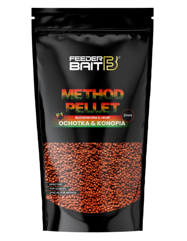 Pellet Feeder Bait F1 Ochotka Konopia 2mm 800g