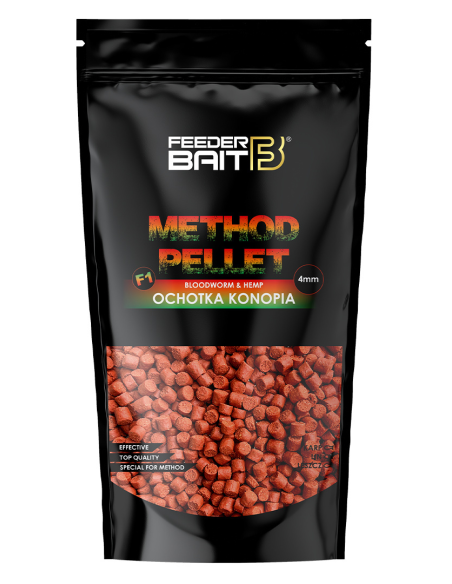 Pellet Feeder Bait F1 Ochotka Konopia 4mm 800g