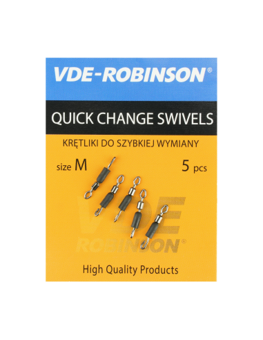 Krętliki do szybkiej wymiany Przyponu VDE-Robinson rozm - S ROBINSON - 1