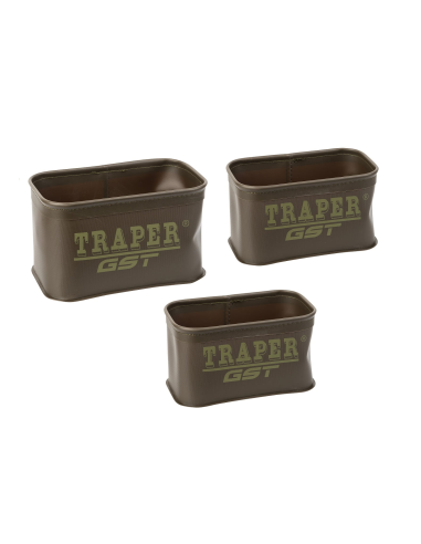 ZESTAW KUWET TRAPER POJEMNIKÓW PCV 3szt OLIVE GREEN TRAPER - 1