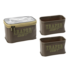 ZESTAW KUWET TRAPER POJEMNIKÓW ZAMKNIĘCIEM 3szt OLIVE GREEN TRAPER - 1