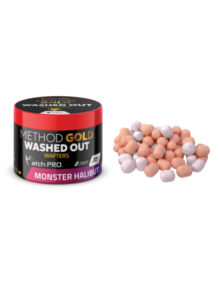 Przynęta MatchPro GOLD Wafters WASHED OUT Monster Halibut 8mm MatchPRO - 1