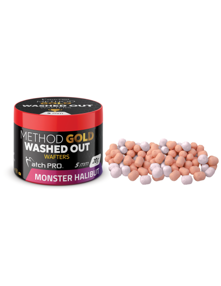 Przynęta MatchPro GOLD Wafters WASHED OUT Monster Halibut 5mm MatchPRO - 1