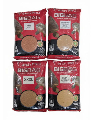 Zestaw Zanęt Matchpro BIG BAG 20kg MatchPRO - 1