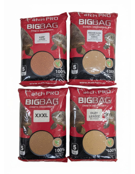 Zestaw Zanęt Matchpro BIG BAG 20kg MatchPRO - 1
