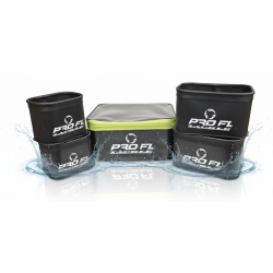 Zestaw Pojemników  METHOD FEEDER Box EVA Zamknięciem 4+1 FL - 1