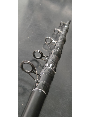 ZESTAW TELE FEEDER WĘDKA 3,60m  WĘGLOWA KOŁOWROTEK WOLNY BIEG 9ŁOŻ  - 2