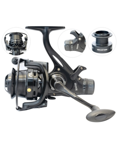 ZESTAW TELE FEEDER WĘDKA 3,60m  WĘGLOWA KOŁOWROTEK WOLNY BIEG 9ŁOŻ  - 5