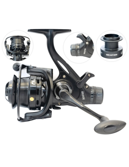 ZESTAW TELE FEEDER WĘDKA 3,60m  WĘGLOWA KOŁOWROTEK WOLNY BIEG 9ŁOŻ  - 5