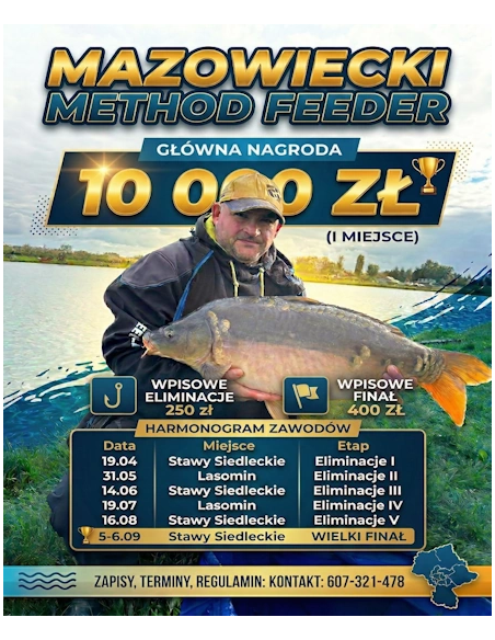 Bilet 16.08.2026 Stawy Siedleckie V FEEDERLAND - 1