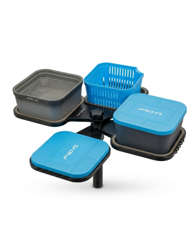 ZESTAW POJEMNIKÓW COMPACT BAIT SERVICE SET METHOD FEEDER FL - 1