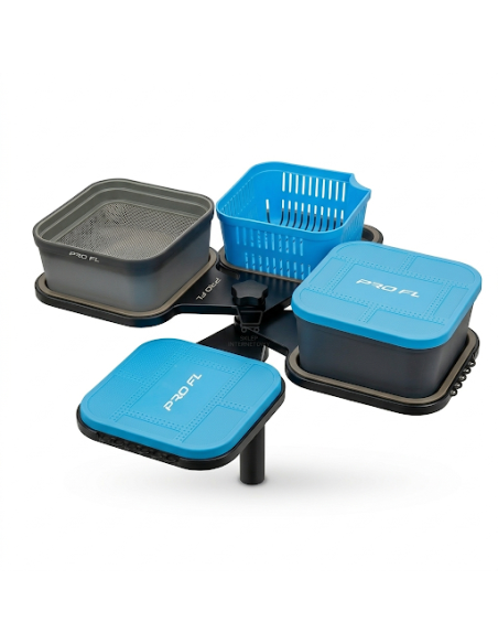 ZESTAW POJEMNIKÓW COMPACT BAIT SERVICE SET METHOD FEEDER FL - 1