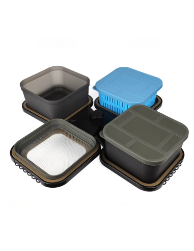 ZESTAW POJEMNIKÓW COMPACT BAIT SERVICE SET METHOD FEEDER FL - 2