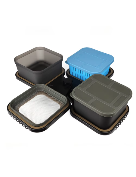 ZESTAW POJEMNIKÓW COMPACT BAIT SERVICE SET METHOD FEEDER FL - 2