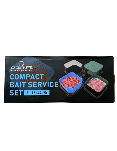 ZESTAW POJEMNIKÓW COMPACT BAIT SERVICE SET METHOD FEEDER FL - 3